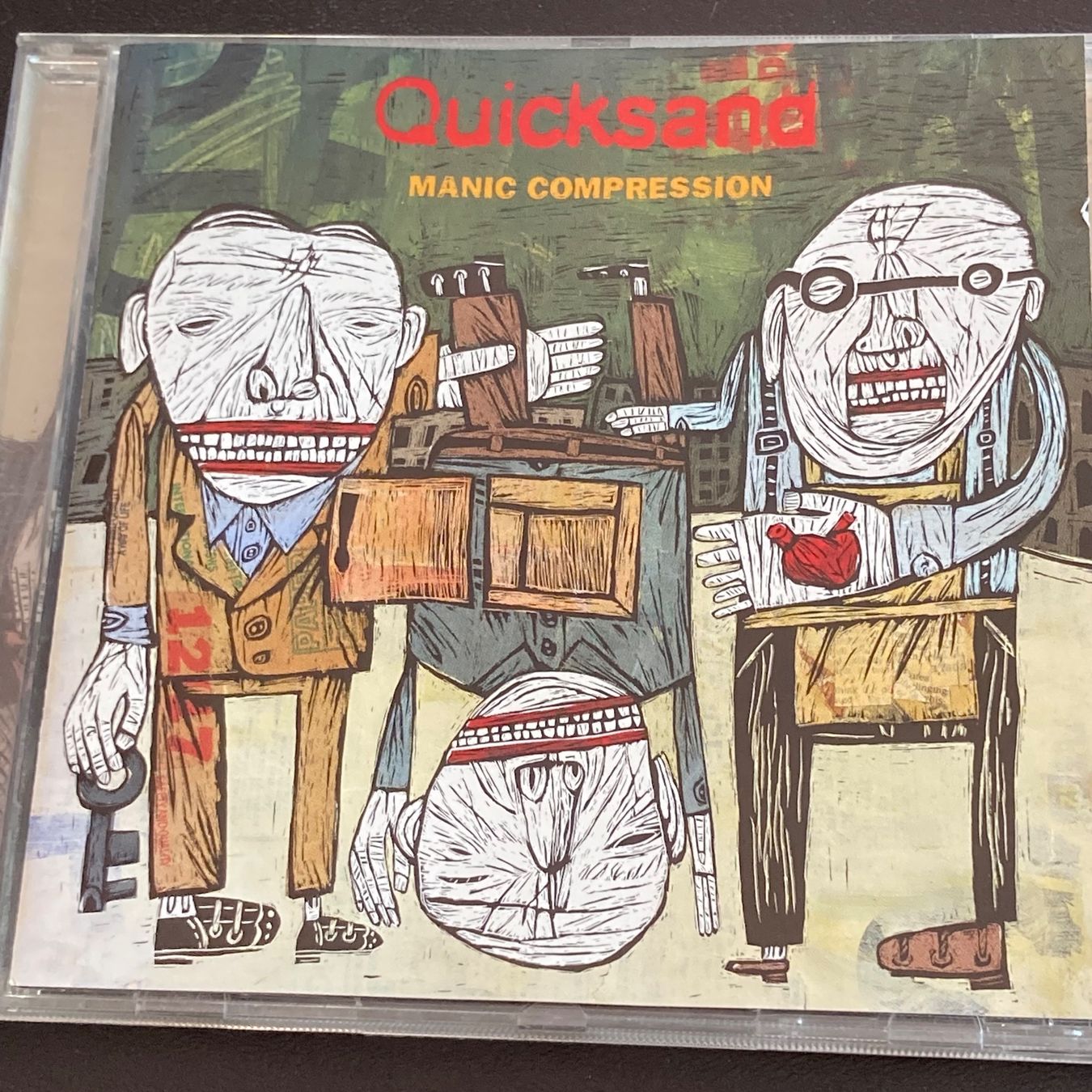 CDs: Quicksand - Manic Compression | Hardcore, Metal – D'occasion à Bern par Ntsamina