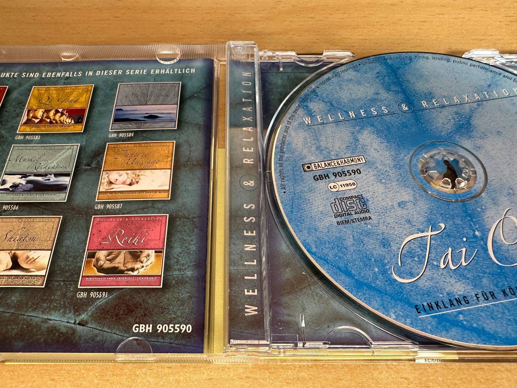 CD: A2 Tai Chi - Wellness & Relaxation – Usato da Rikon im Tösstal venduto da Alpenmutz 2