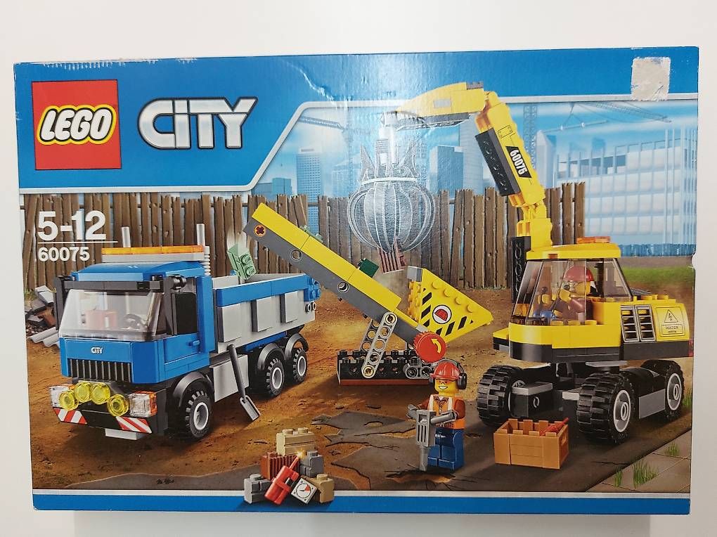 Lego Baukästen: Lego 60075 Bagger und Transportwagen – Neu und originalverpackt aus Eggersriet von monibenz79