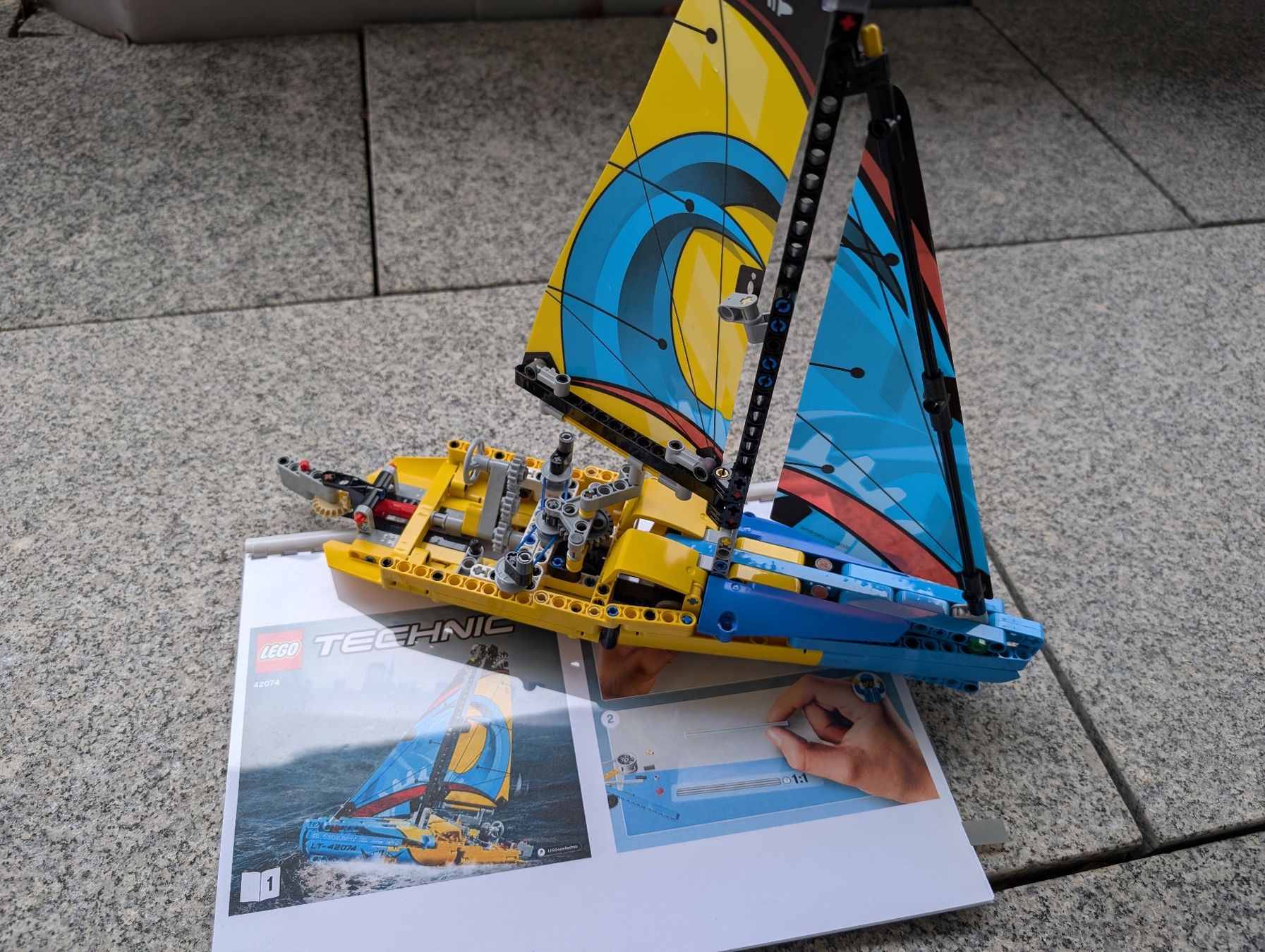Lego Kit di costruzioni: Lego 2074 Rennyacht – Usato da Zürich venduto da pat_c76p 2