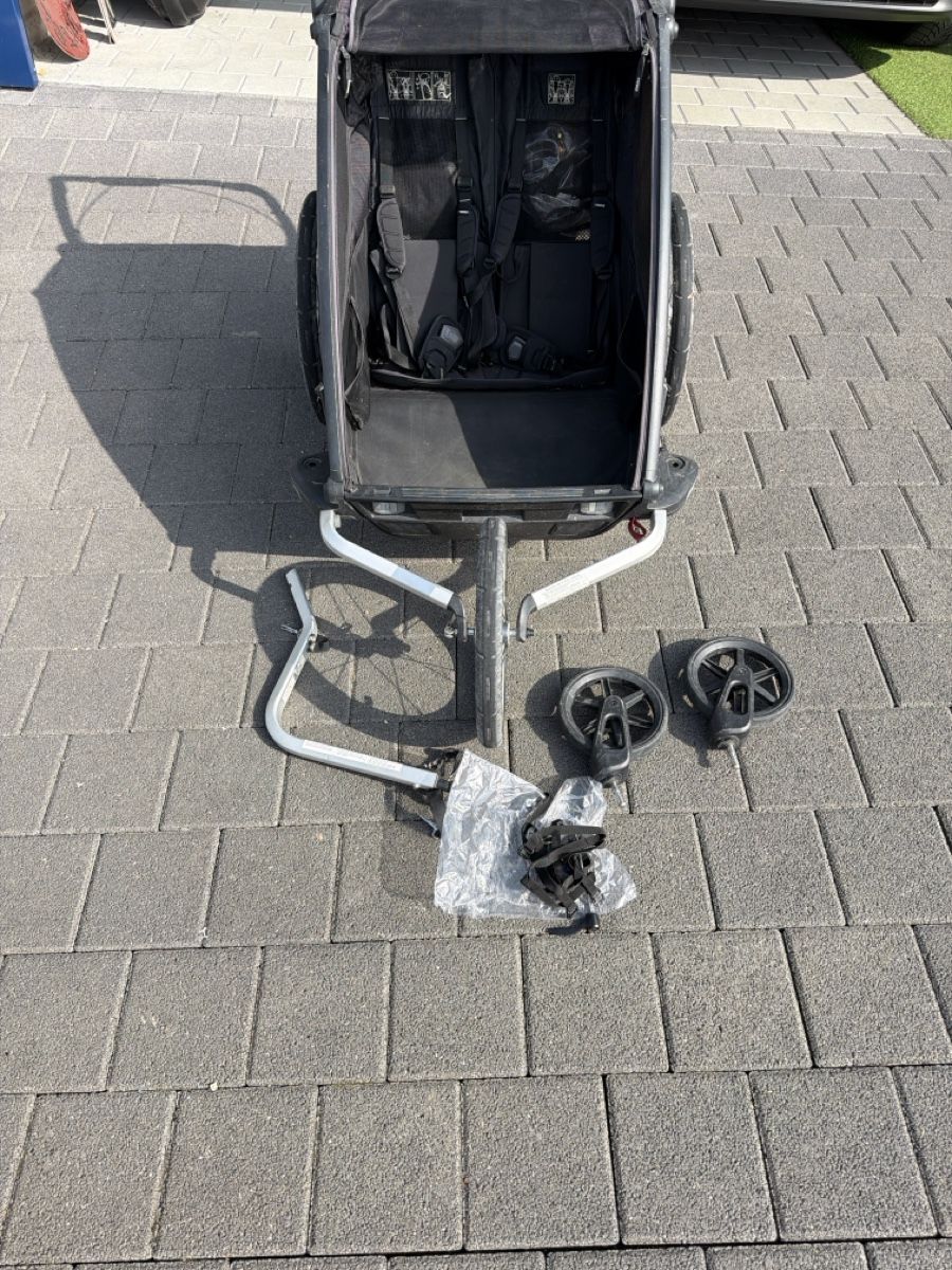 Thule Chariot Sport 2 Top Zustand! Veloanhänger Jogger (Gebraucht) in ...