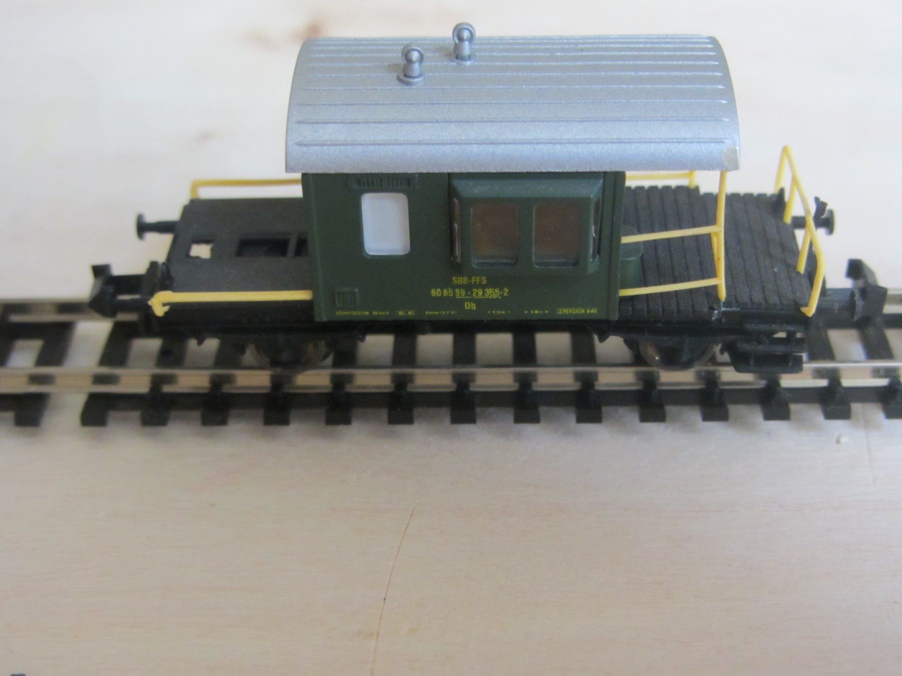 Hobbytrain Modellini di ferrovie: Wagon fourgon "sputnik" SBB-CFF, Hobbytrain, N – Nuovo (secondo la descrizione) da Lausanne venduto da philachy10 4