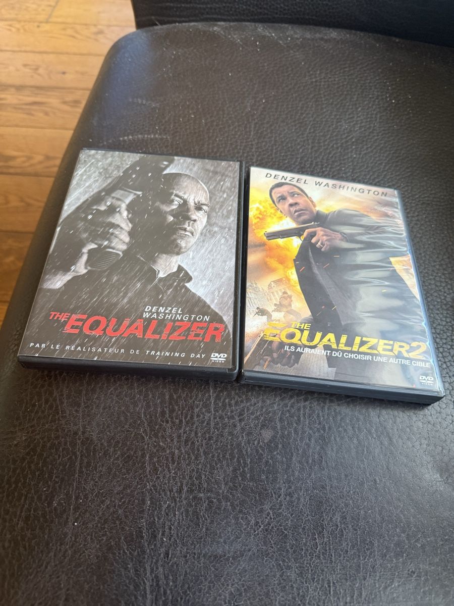 Tutti i DVDs: Equalizer 1 & 2 (Denzel Washington) – Usato da Troinex venduto da grigri2020