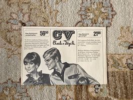 Reklame Alt Werbung CV Charles Voegele St. Gallen Zeitung