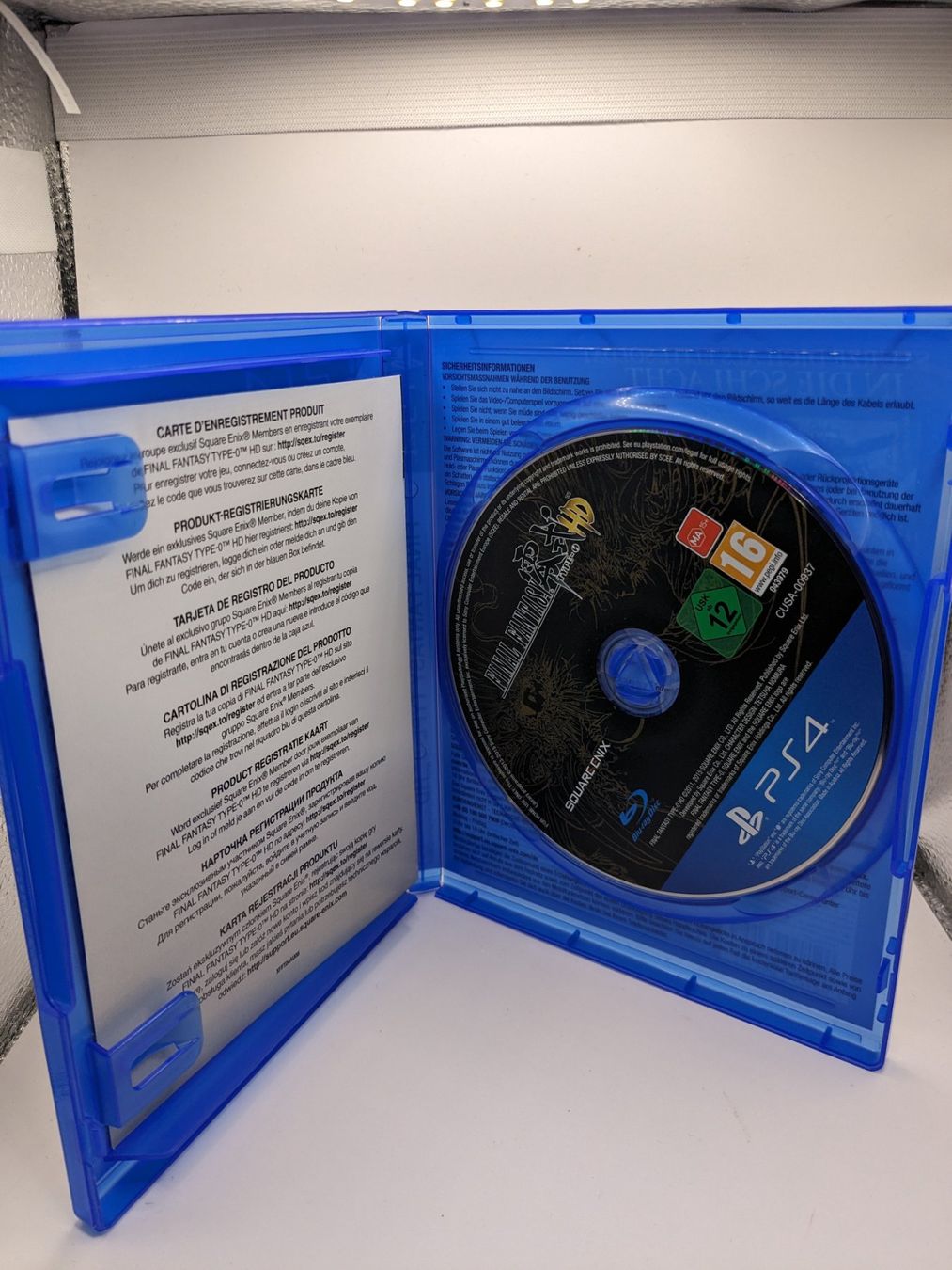 Sony Spiele: Final Fantasy Type-0 HD Playstation 4 Game PS4 – Gebraucht aus Hünenberg See von SpecialEditionGaming 1