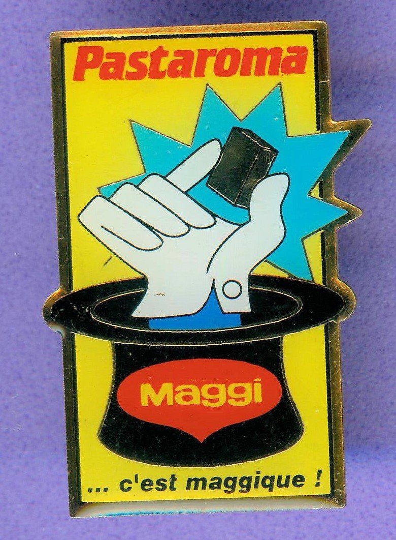 Placchette & Badge: Maggi  Pastaroma – Usato da Winterthur venduto da Sammleroase