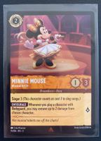 Lorcana FOIL MINNIE MOUSE 9/204 EN-3 Rare