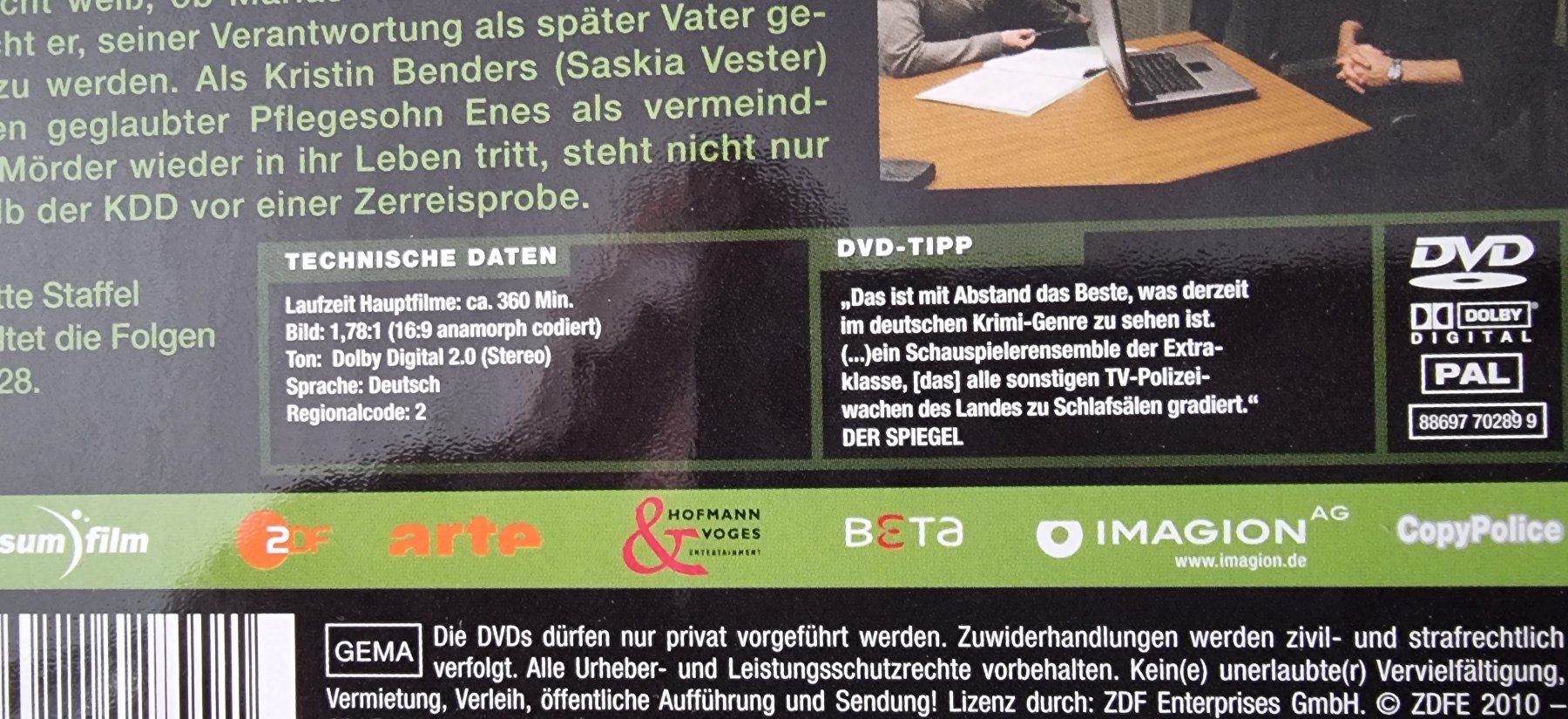 Tous les DVDs: DVD KDD Staffel 1 und 3 – D'occasion à Oetwil am See par fineli2 1