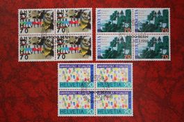 1998: 940-942 4er-Block ET. mit Gummi