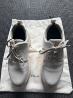 CÉLINE ( PHILO PHOEBE) LEDER SNEAKER WEISS   GR 38