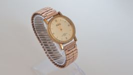 Timing Goldige Damen Uhr läuft Garantie