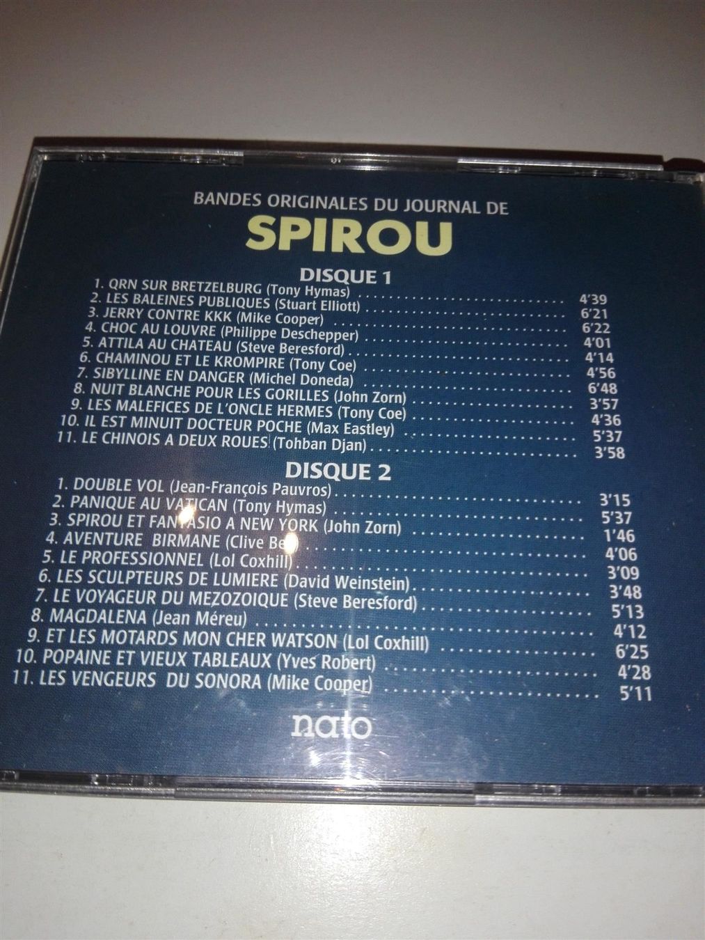 CD: Bandes Originales du Jornal de Spirou – Usato da St. Gallen venduto da elkapone 9