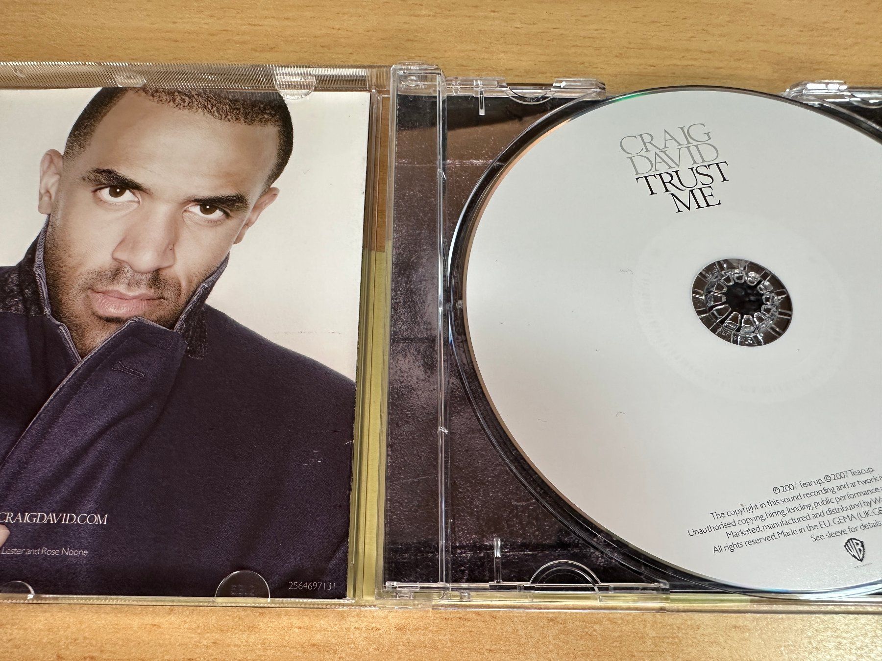 CD: J3 Craig David – Trust Me – Usato da Rikon im Tösstal venduto da Alpenmutz 2