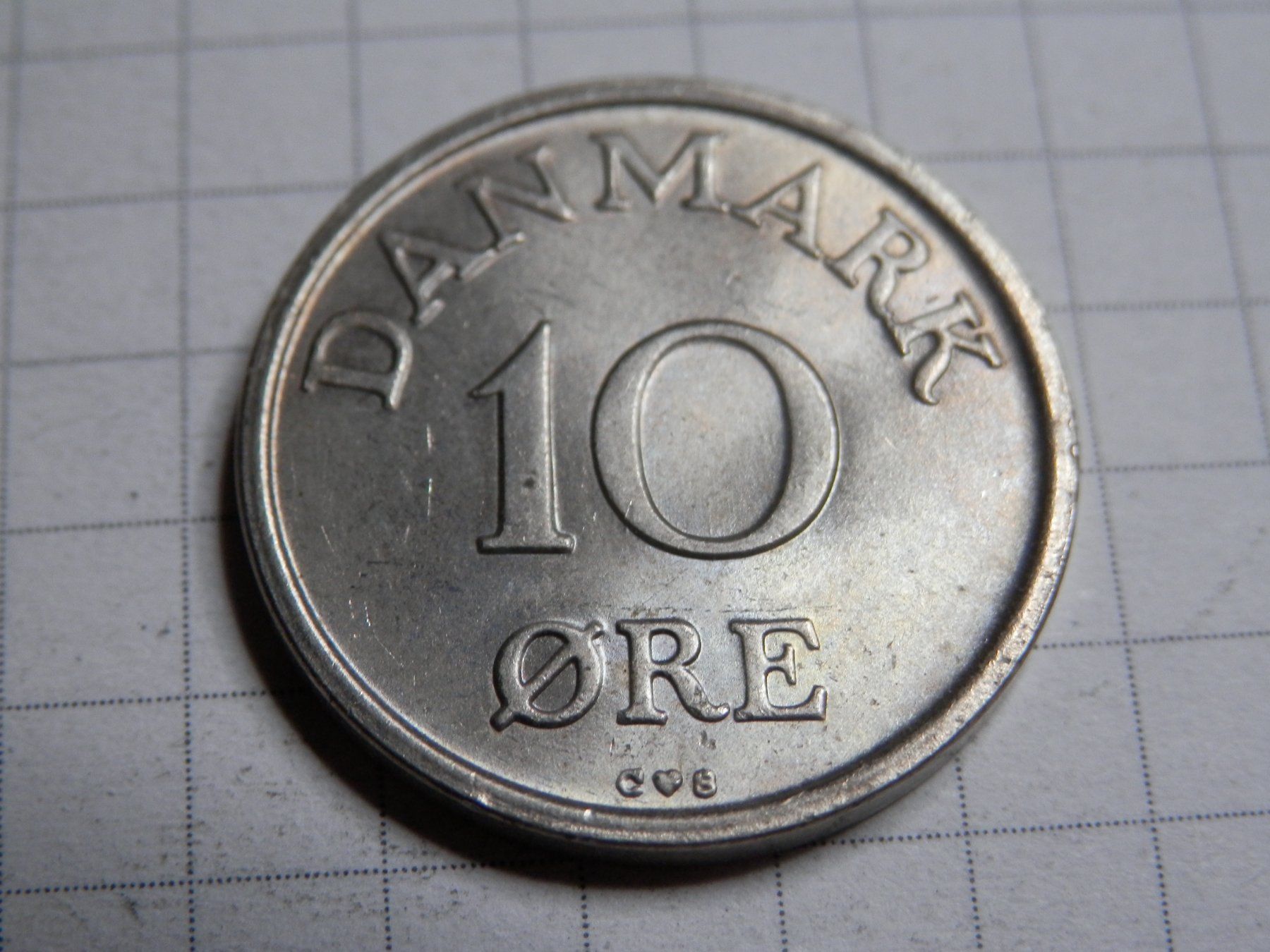 Tutti le monete: Dänemark  10 Öre, 1957 – Usato da Weiach venduto da weiach81 1