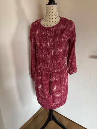Noa Noa Dress, Size 38, Burgundy Pattern, Spring Style