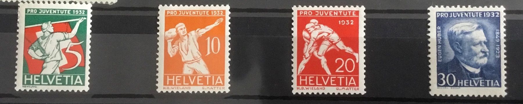 Tutti i francobolli: Pro Juventute 1932 – Usato da Kerzers venduto da Georges3210