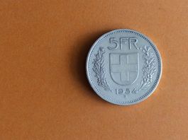 5 francs  1954  Belle
