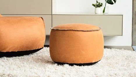 Tabourets: Sackit Hocker RETROit Dunes, Leder drum – Neuf avec emballage d'origine à Bassersdorf par COOL-AG 1