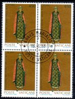 VATIKAN 1988 1000 J. CHRISTENTUM IN KIEV 4ERBLOCK GEST-VA118