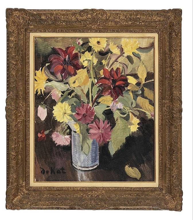 Gemälde: Bouquet de fleurs – Gebraucht aus Pully von bry_87sb