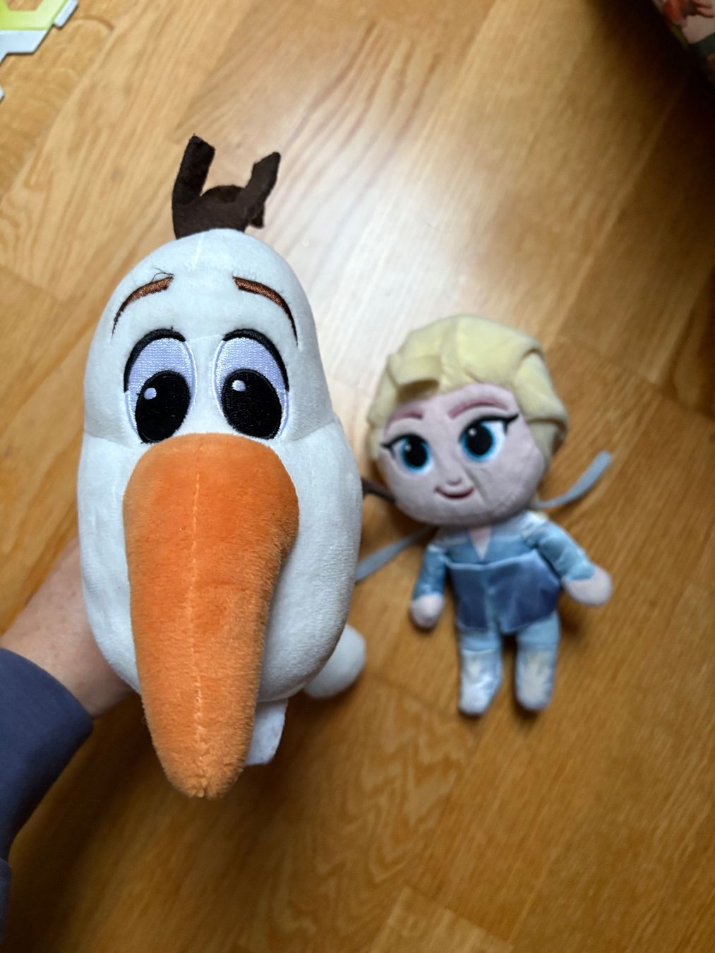Disney Spielzeuge: Olaf und Elsa – Gebraucht aus Zürich von Fabienne059