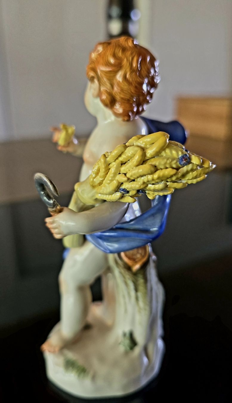 Statuette: Meissen Putto, der Sommer – Usato da Opfikon venduto da koiliebhaber 5