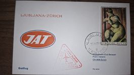 JAT Ljubljana - Zürich 19.11.1970