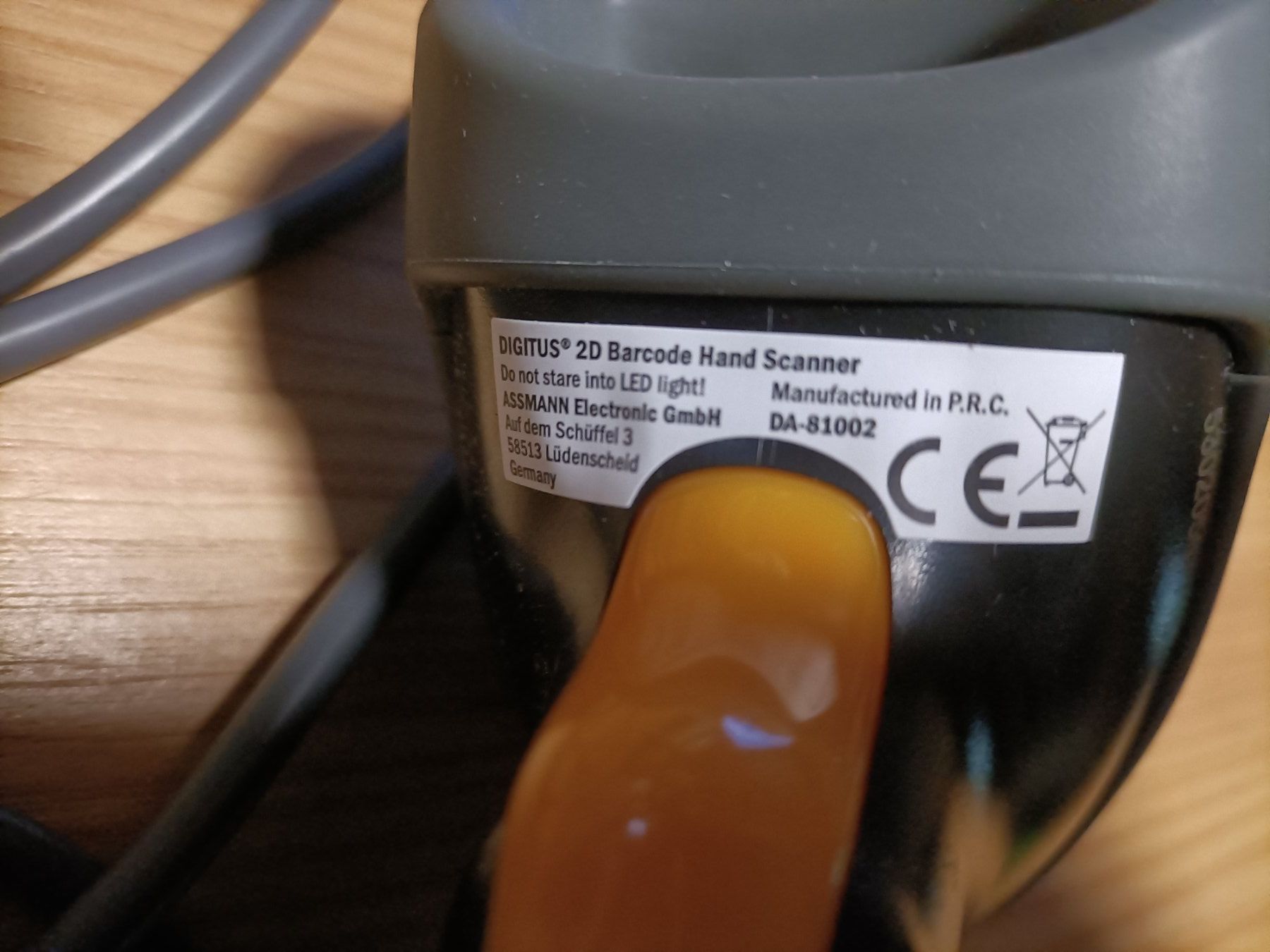 Scanner: Neuwertiger Digitus Barcode Scanner, QR-Code fähig! – Usato da Schöftland venduto da Snacketti7 4
