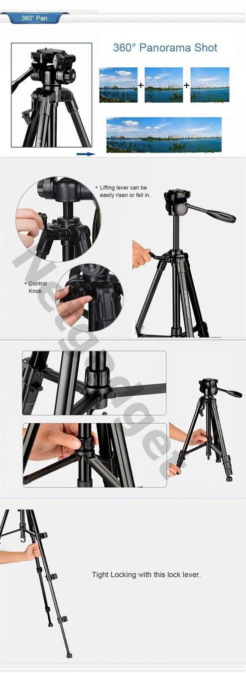 Treppiedi & Teste: Digipod Stativ 145cm: Canon,Sony..TR562F – Nuovo e nell'imballaggio originale da Yverdon-les-Bains venduto da Netgadget 9