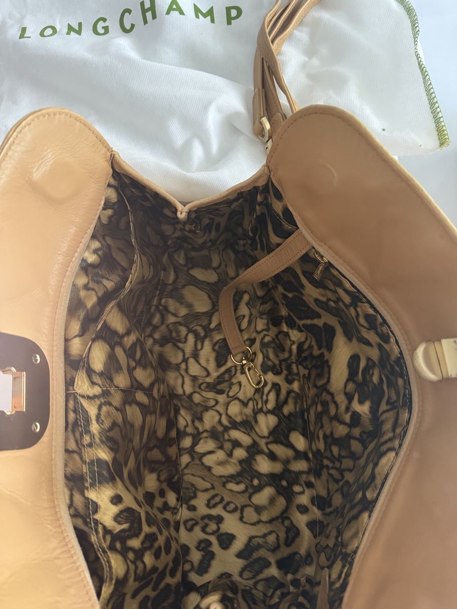Longchamp Taschen für Damen: Original Longchamp Kroko Leder Handtasche  – Neu und originalverpackt aus Vionnaz von b_f_d_r_g 3