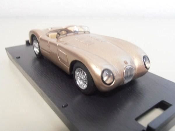 Jaguar Modellini d'auto: Jaguar C Type stradale 1953, Brumm, 1:43 – Nuovo e nell'imballaggio originale da Goldach venduto da Feivel9 5