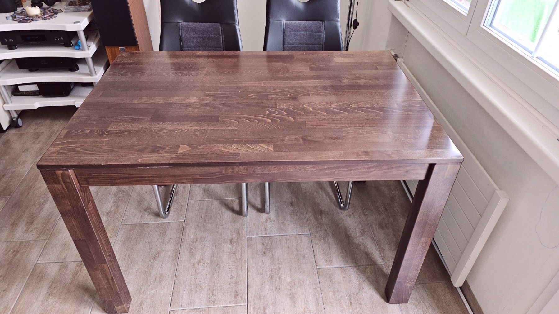 Tables: Tisch / Esstisch, mit seidenglänzender Holzoptik – D'occasion à Felben-Wellhausen par aristus 2