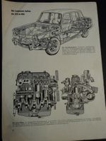 Prospekt technischer Aufbau Renault R8