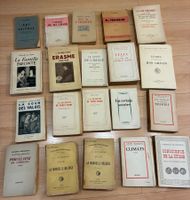 Antike BÜCHER Sammlung, Französische Klassiker Konvolut