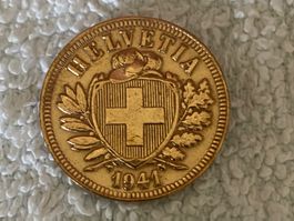 2 centimes/Rappen 1941