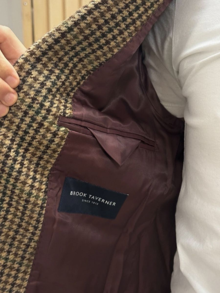 Giacche: Brook Taverner 100% Wolle Houndstooth Blazer Jacke – Nuovo (secondo la descrizione) da Rebstein venduto da noahhaug 6