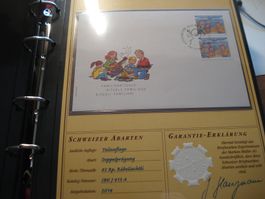 Abart Pro Juventute 2014, FDC, Doppelprägung