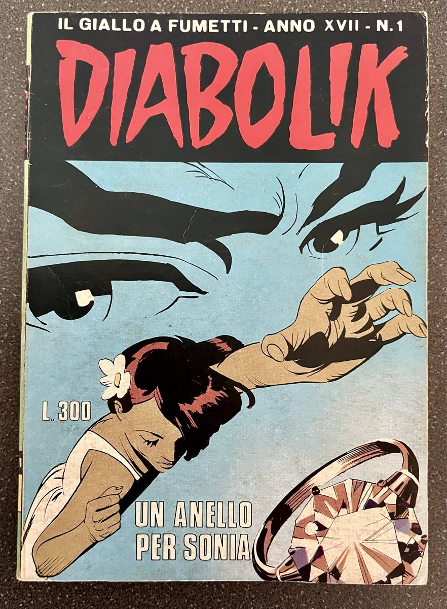 Fumetti: Diabolik / Un anello per Sofia – Usato da Sarnen venduto da m-basic