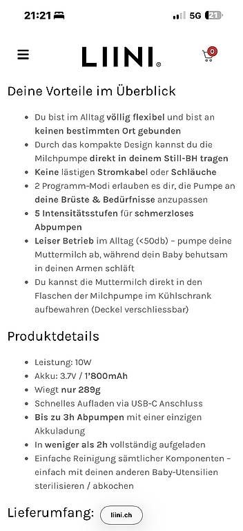 Accessori per l’allattamento: Milchpumpe automatisch  – Usato da Rottenschwil venduto da the_78d5 1