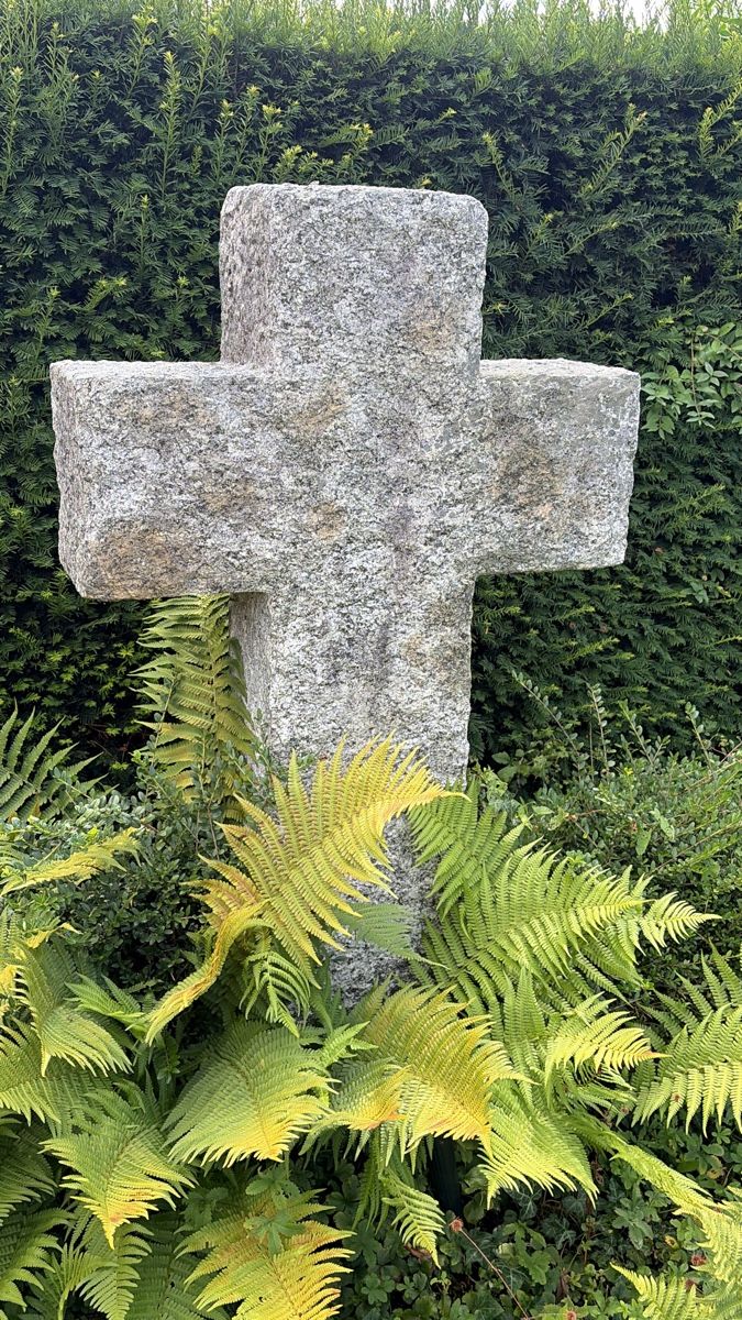 Pietre & tegole: wunderschönes grosses Steinernes Kreuz aus Granit – Usato da Rodersdorf venduto da Vespa1111