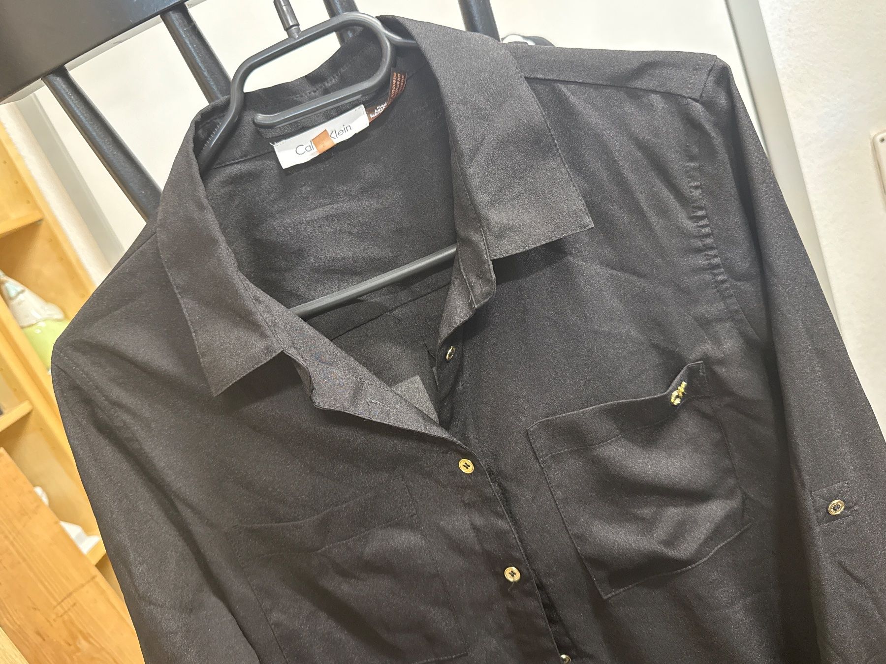 Calvin Klein Camicette: CALVIN KLEIN- sehr dünne, feine Damenbluse, S – Usato da Amriswil venduto da used2use 1