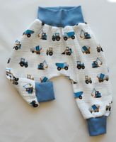 Sommer Pumphose aus Musselin - Baufahrzeug Gr.80/86 - NEU