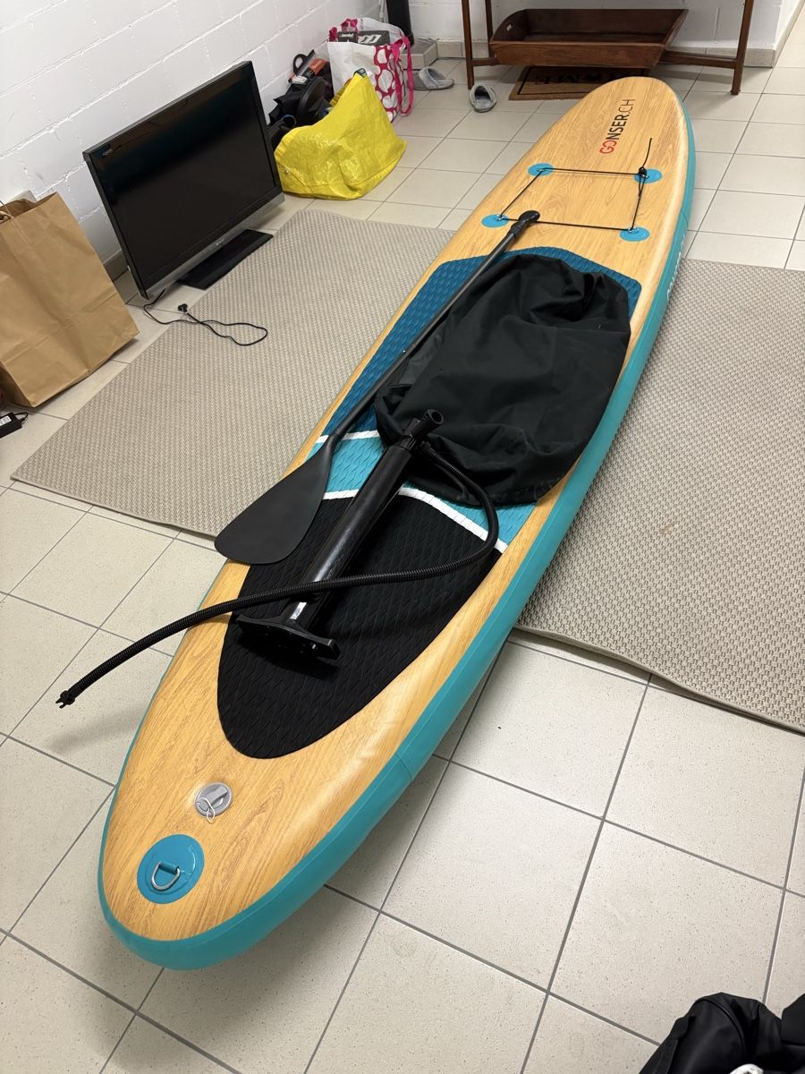 Gonser Bateaux pneumatiques & canoës: Stand Up Paddle Board Gonser.ch complete set good condition – Neuf (Voir description) à Küsnacht ZH par las_w8st 2