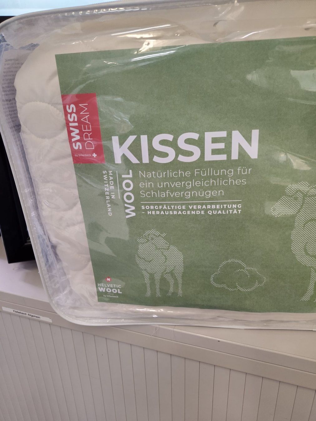 Coussins: Billerbeck - Helvetic Wool Pillow – Neuf avec emballage d'origine à Dällikon par Retouren_Resale