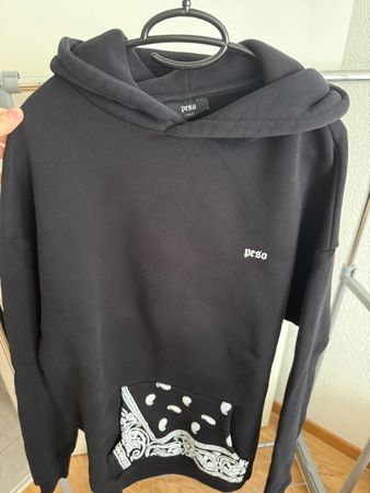 Peso Hoodie, Schwarz, Grösse L, guter Zustand für den Winter