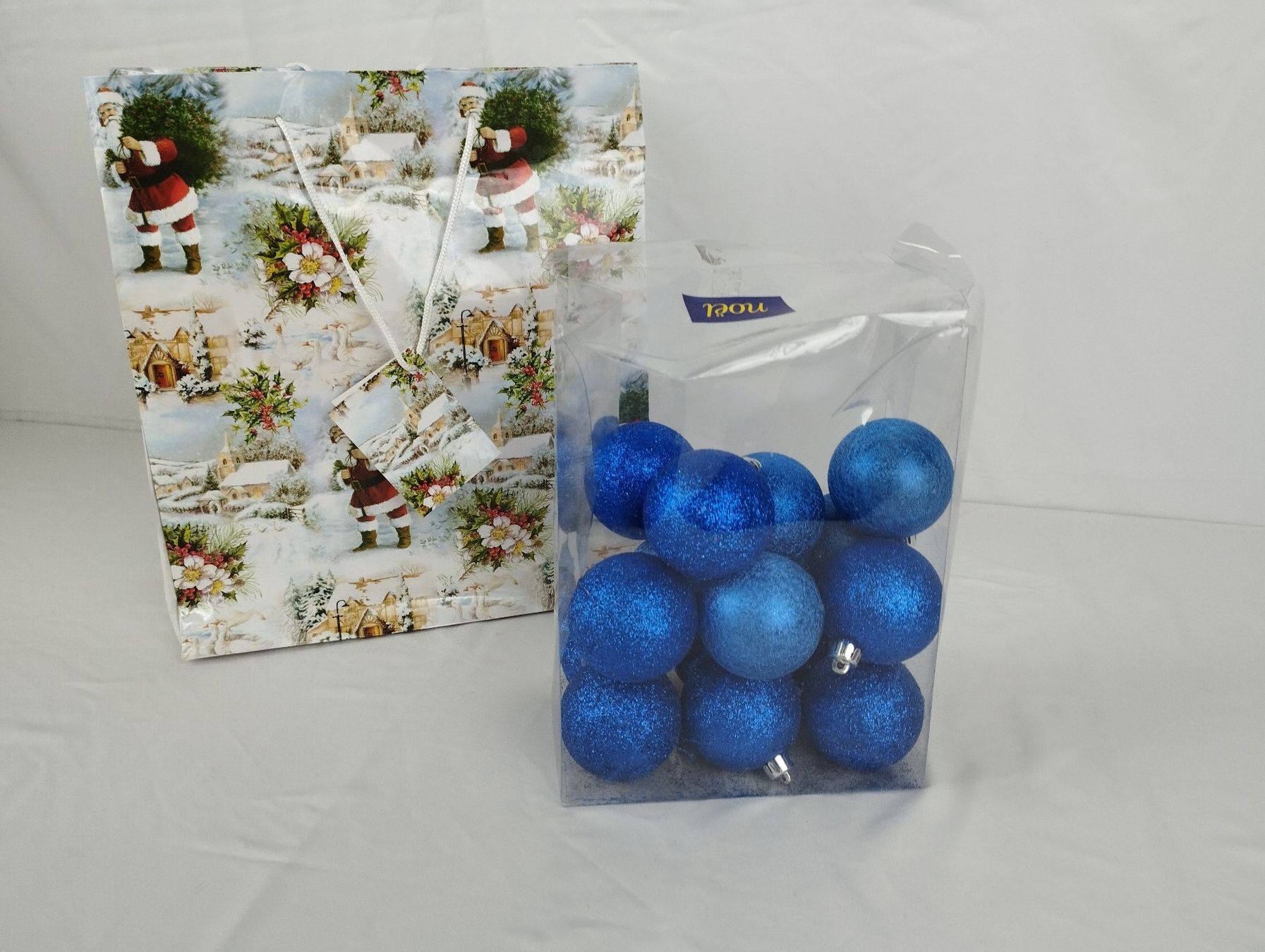 Tutte le decorazioni: NOËL blaue Christbaumkugeln – Usato da Schübelbach venduto da Restwert_Schubelbach