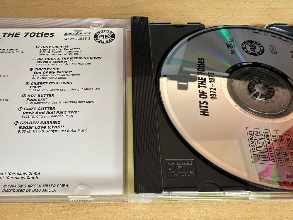Various – Hits Of The 70ties Vol. 2 1972 - 1973 (Gebraucht) in Rikon im ...