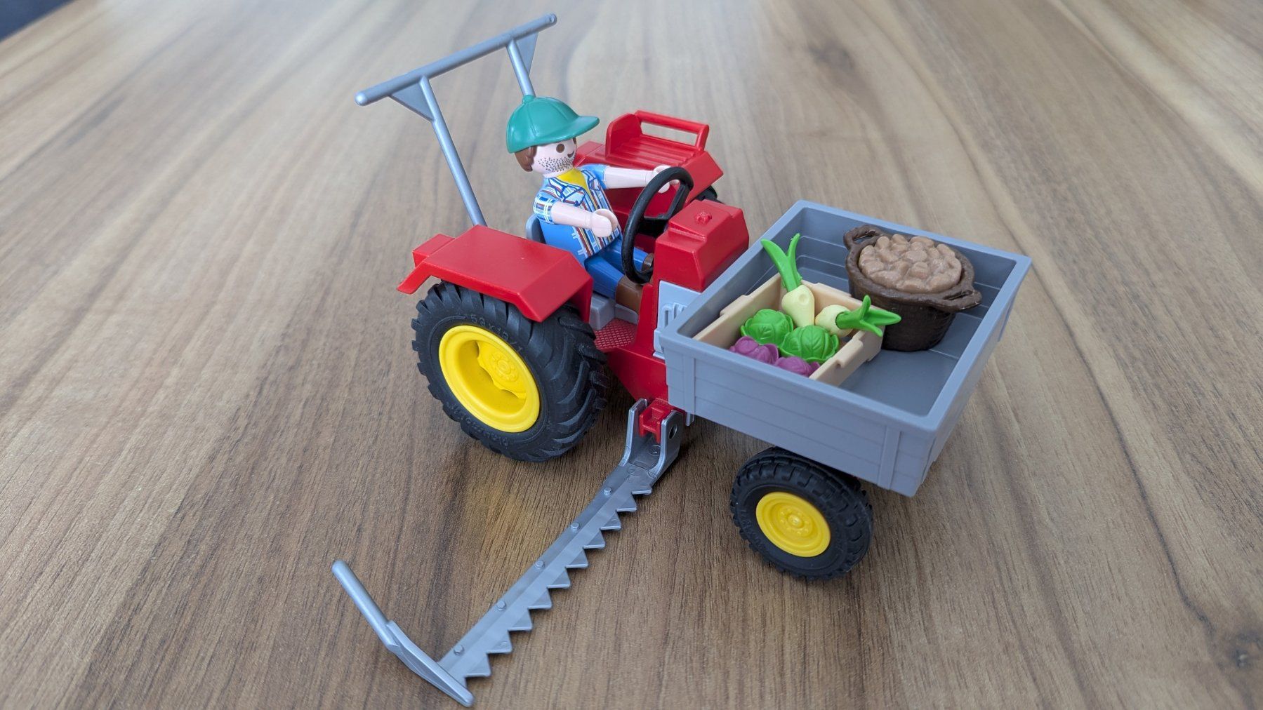 Playmobil Giocattoli: Playmobil 70495 - Gemüsebauer mit Erntetraktor – Usato da Oberwil-Lieli venduto da meipa3000 1