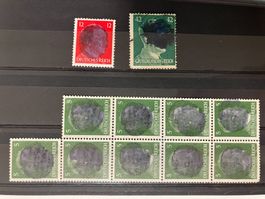 Sächsische Schwärzungen, 1945, 11 Werte (*)