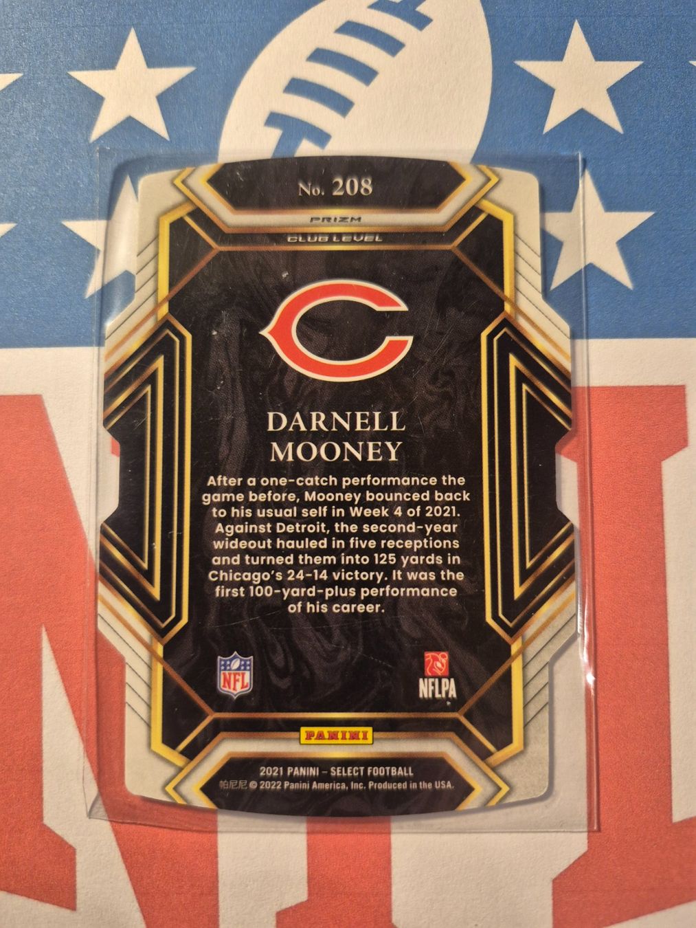 Panini Carte collezionabili: NFL Darnell Mooney Chicago Bears – Usato da Treiten venduto da Sauber73 1